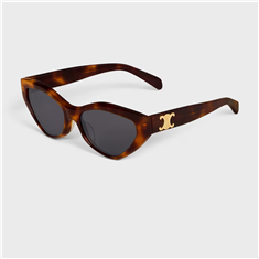 Celine Triomphe CL 40323U 53A Havana Cat Eye Kadın Güneş Gözlüğü
