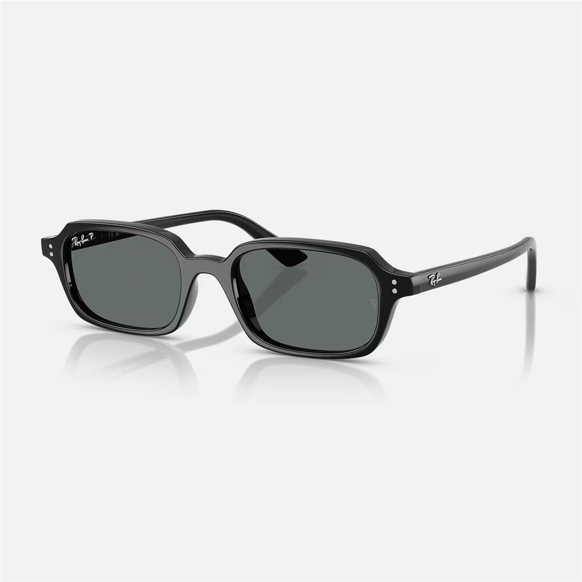 ゆみ Ray Ban Zuri Dikdörtgen Siyah Unisex Güneş Gözlüğü | Brandeyes