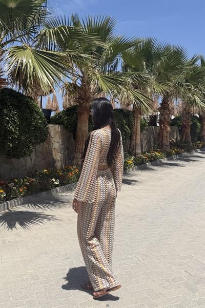 ÇOK RENKLİ BEACHWEAR TAKIM 