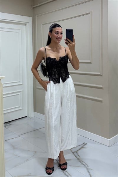 TAŞLI BALON PANTOLON 