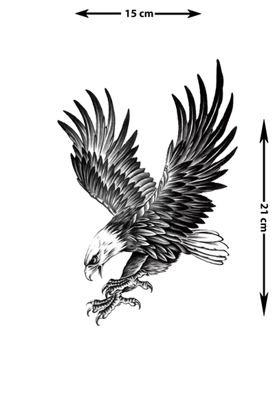 kartal dövmesi