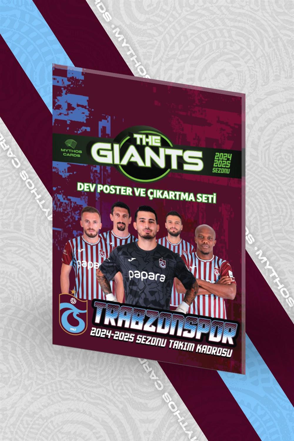 &TEAM KROSS ポスター TRABZONSPOR 2025-26 DEV POSTER VE ÇIKARTMA SETİ