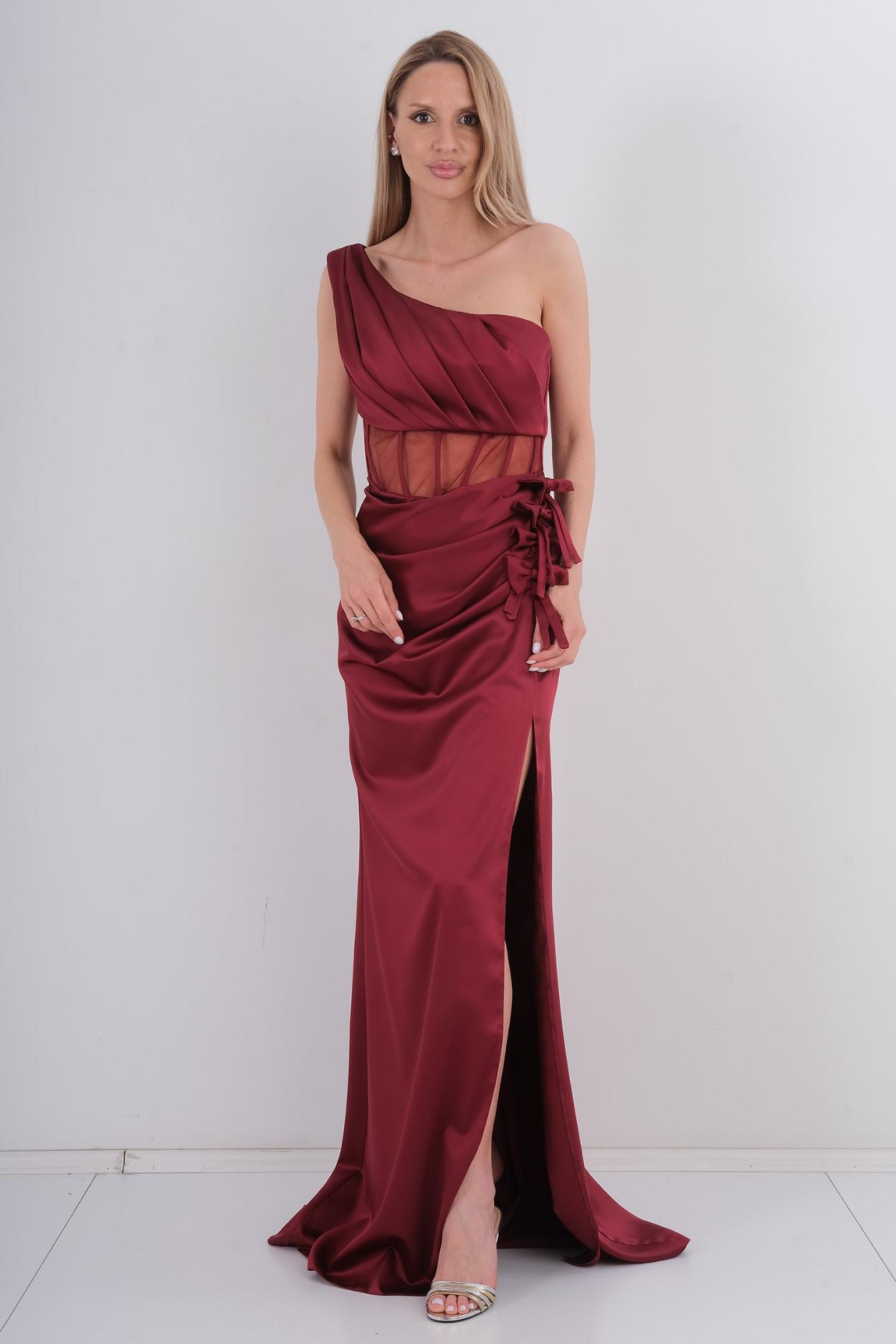 green emerald velvet dress 1980s Stanley Platos Martin Ross Floor Length Umber Lace Evening Dress
