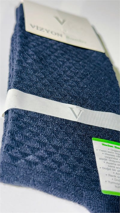 Erkek Bambu Çorap Premium Dikişsiz 02 (Tekli)
