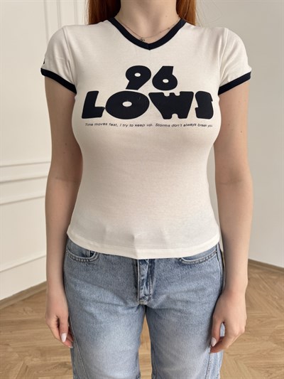 96 Lows Slim T-shirt Ekru