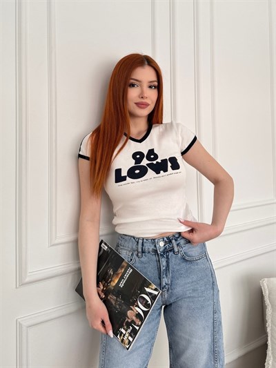 96 Lows Slim T-shirt Ekru