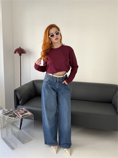 Balon Jean Pantolon Mavi