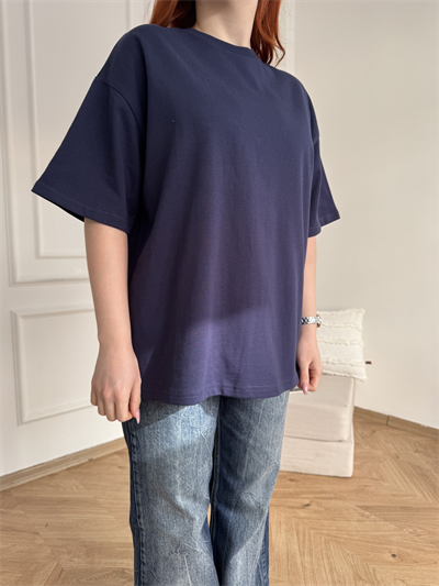 Basic Tişört Lacivert