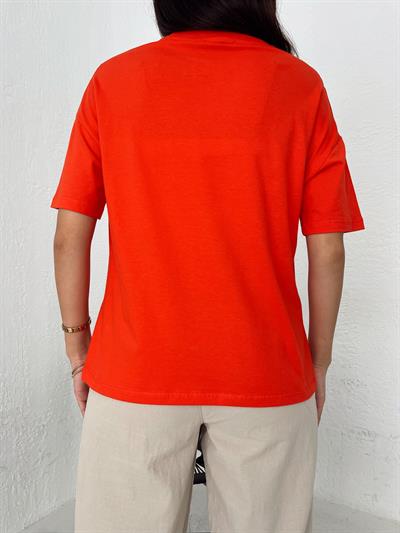 Basic Tişört Kırmızı