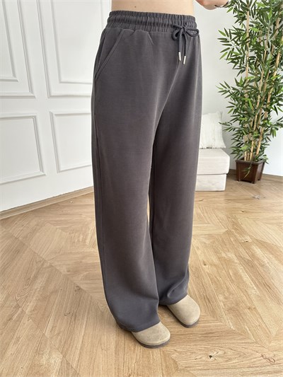 Beli İpli Relax Fit Eşofman Antrasit