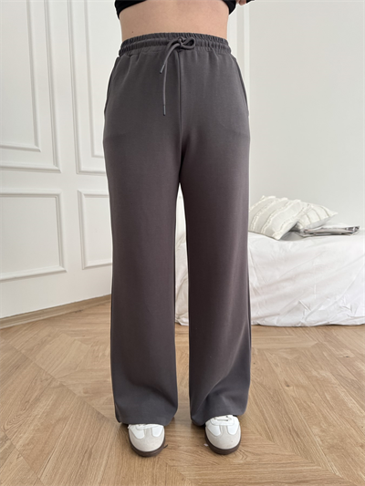 Beli Lastikli Relax Fit Eşofman Altı Antrasit