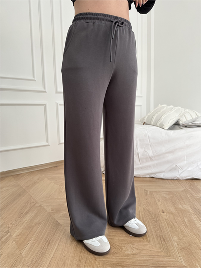 Beli Lastikli Relax Fit Eşofman Altı Antrasit