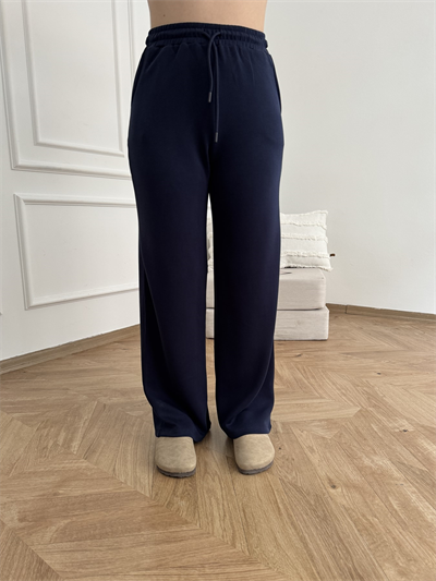 Beli Lastikli Relax Fit Eşofman Altı Lacivert