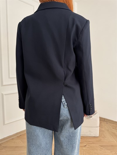 Blazer Ceket Lacivert