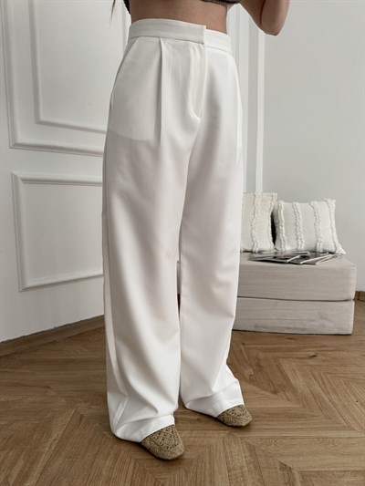 Bol Paça Pantolon Ekru