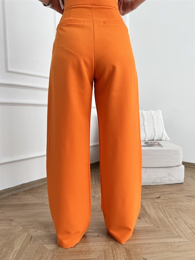 Bol Paça Pantolon Turuncu