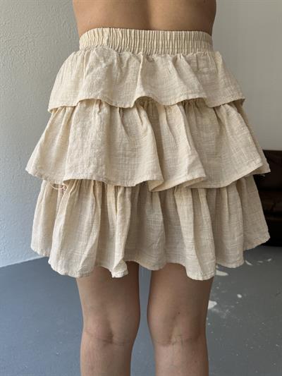 Fırfır Etek Naturel