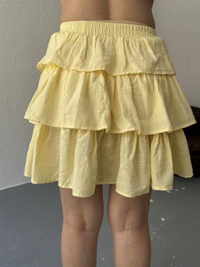 Fırfır Etek Sarı