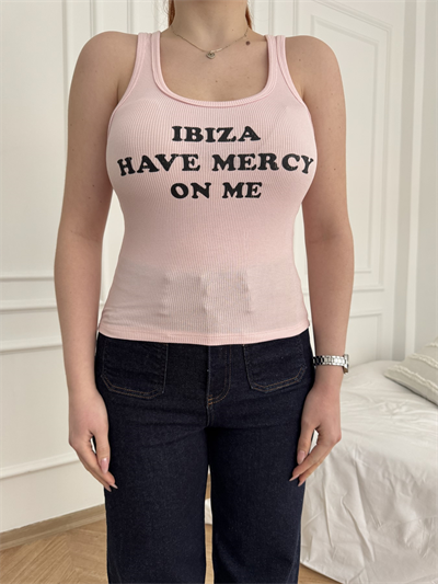 Ibıza Atlet Şeker pembe