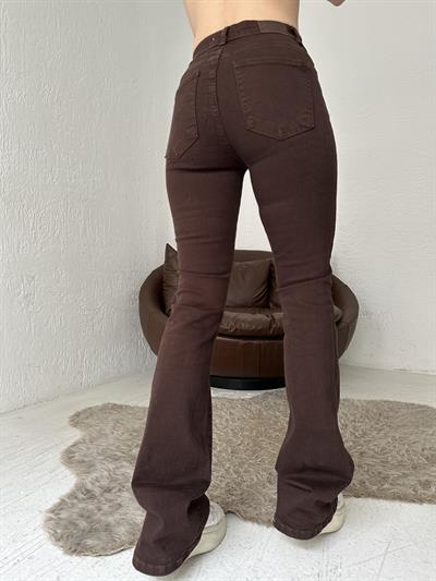 Bol Paça Pantolon 78 kahve