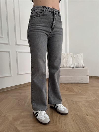 Kesik Paça Jean Füme