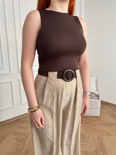 Kolsuz Crop Badi Acı kahve