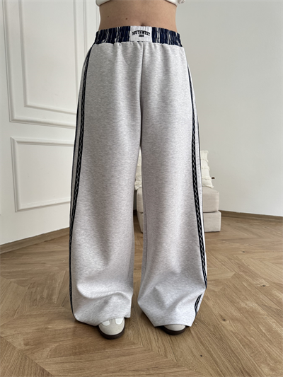 Kumaş Matchli Pantolon Karmelanj