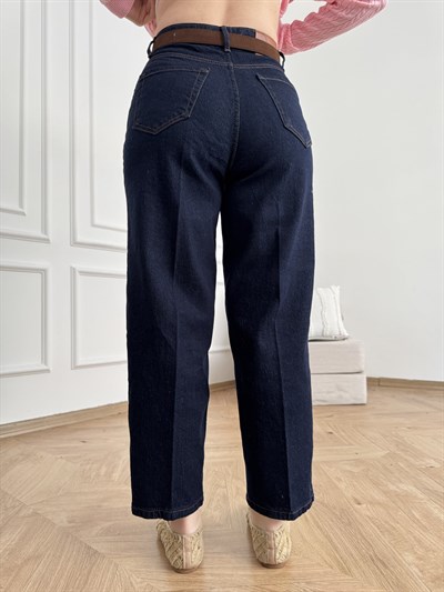 Mom Fit Kemerli Jean Rins