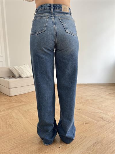 Wide Leg Jean Mavi