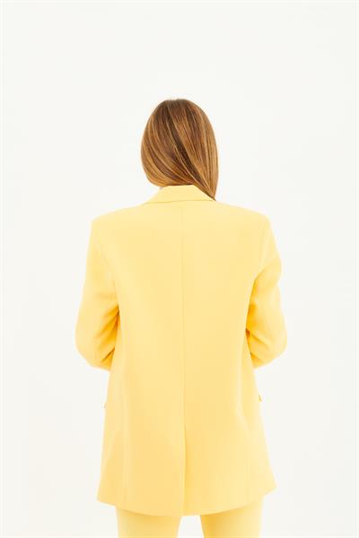 Oversize Blazer Ceket Sarı