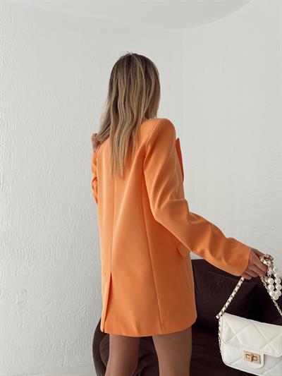 Oversize Blazer Ceket Turuncu