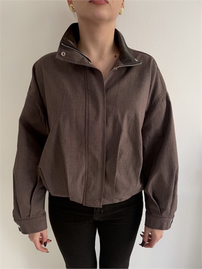 Pileli Bomber Mont Kahve