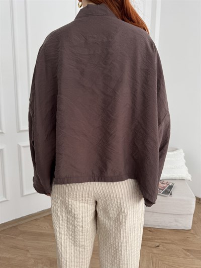Rahat Kesim Hırka Kahve