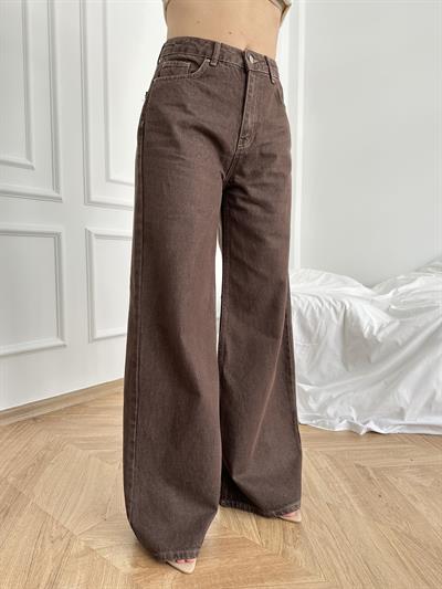 Relax Denim Pantolon Kahve