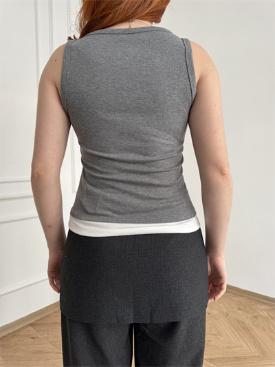 Ribana Double Atlet Antrasit melanj