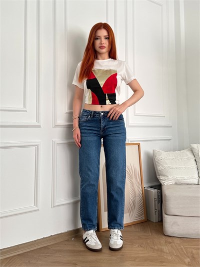 Slim Fit Jean Pantolon Açık mavi