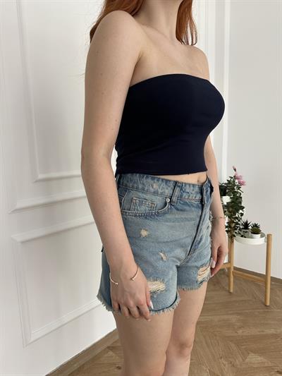 Straplez Body Lacivert