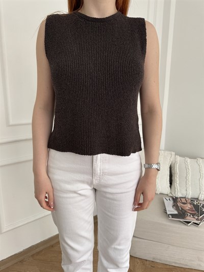 Triko Süveter Acı kahve