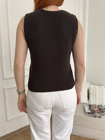 Triko Süveter Acı kahve