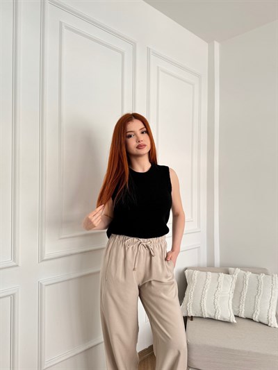 Triko Süveter Siyah