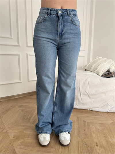 Wideleg Pantolon Mavi