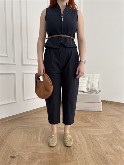 Yelek Pantolon Takım Lacivert