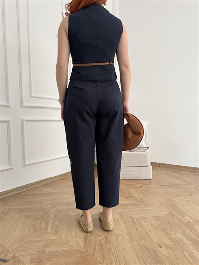 Yelek Pantolon Takım Lacivert