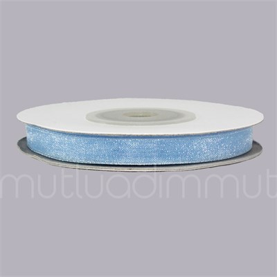 0,8cm X 22,5metre Düz Organze Kurdela