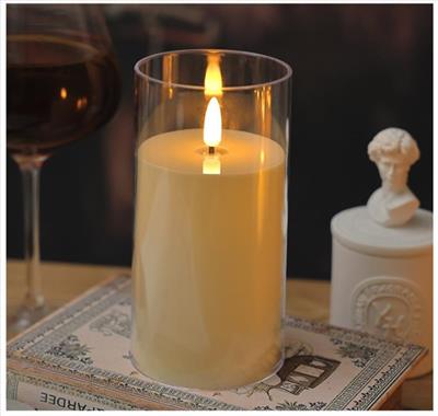 1 Adet 15x7,5cm Plastik Led Mum Piilli