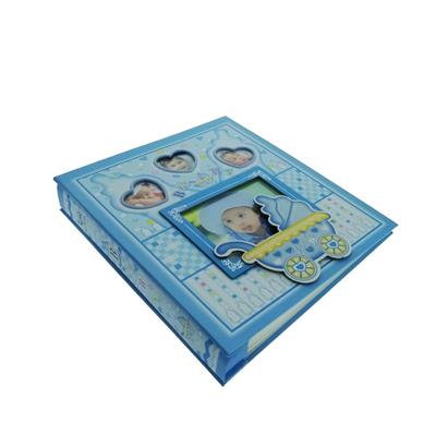 1 Adet 23x25cm Bebek Fotoğraf Albümü Pusetli 120li