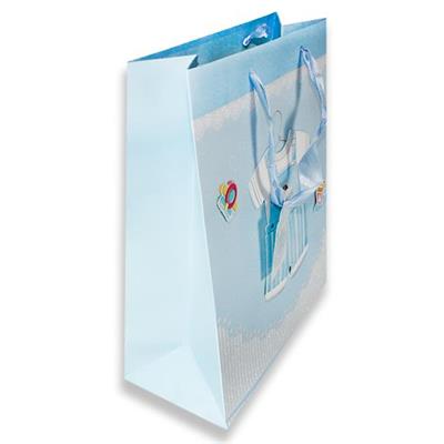 1 Adet 26x32cm Karton Çanta Kıyafetli