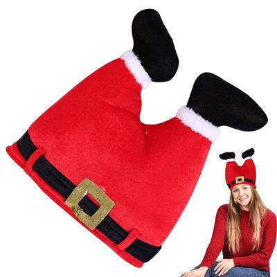 1 Adet 28x32cm Yılbaşı Şapkası Noel Baba Pantalonu
