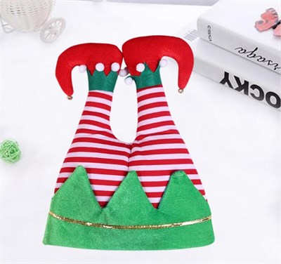 1 Adet 29x37cm Yılbaşı Şapkası Elf Pantalonu