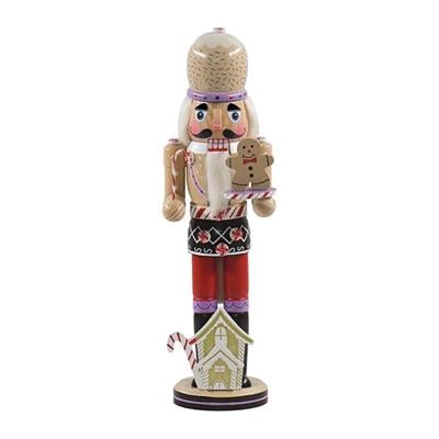 1 Adet 35cm Ahşap Kurşun Asker Cookie Elinde Gingerbread